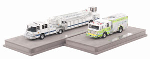 Fire Replicas newest additions - Kern County T41 and Miami-Dade PUC 7