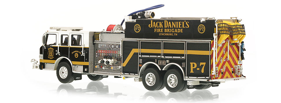 Fire Replicas Jack Daniels Fire Brigade P7 Pumper Scale Model Fire Replicas Jack Daniels Fire Brigade P7 Pumper Scale Model