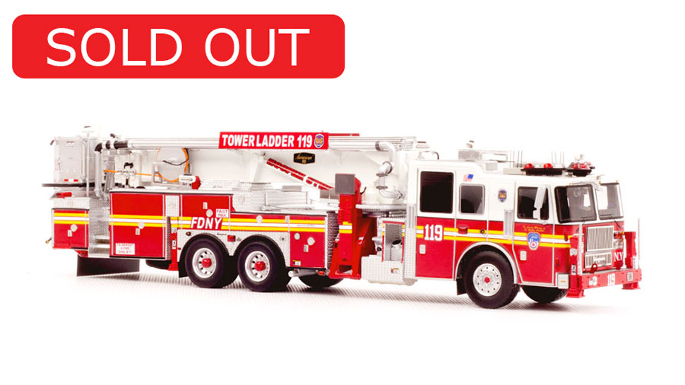 FDNY TL119 museum grade scale model now sold out!
