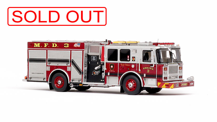 Meriden Fire Department Engine 3 is now sold out!