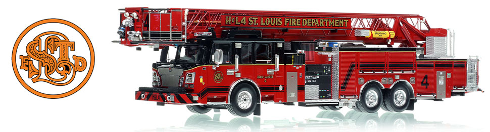 Learn more about St. Louis Fire Department Hook and Ladder 4 scale model!