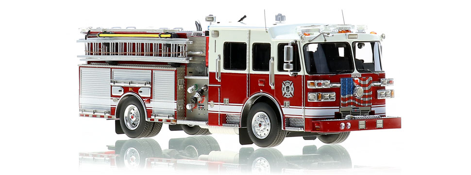 Sutphen Monarch 2017 Limited Edition Pumper scale model