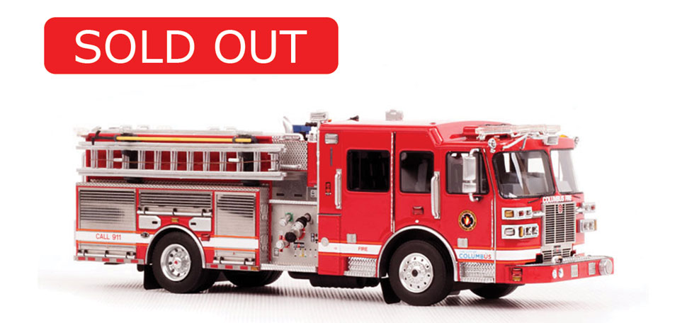 Columbus Division of Fire Sutphen Engine is now sold out.