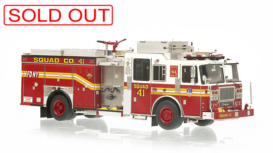 FDNY Squad 41 now sold out.