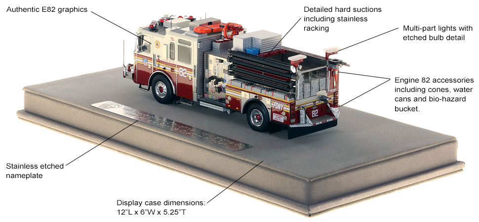 FDNY Engine 82 specs and features