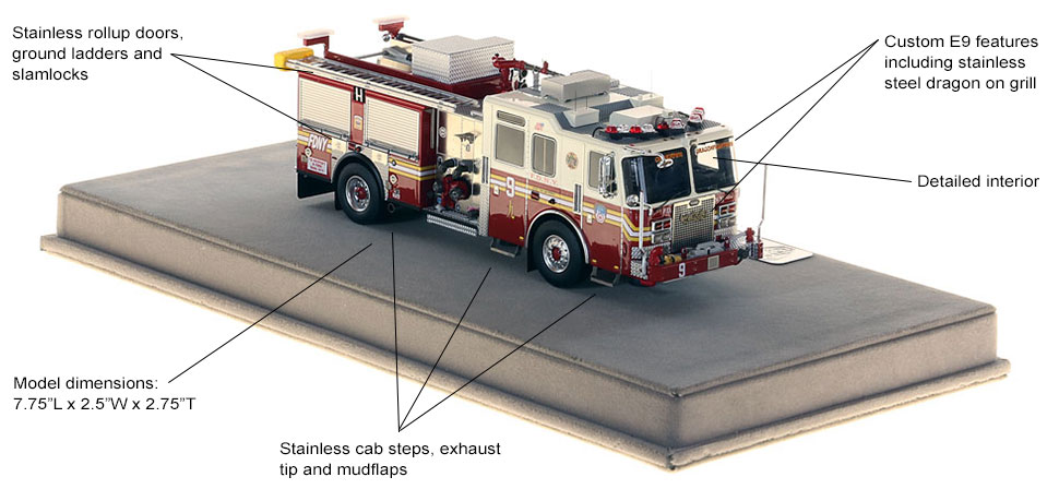 Specs and features of Chinatown's FDNY Engine 9