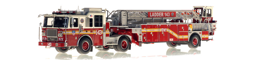 Learn more about FDNY Ladder 143 scale model