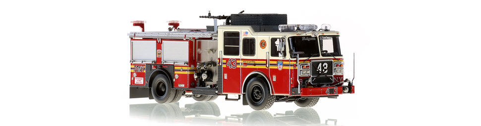 1:50 scale FDNY Engine 43