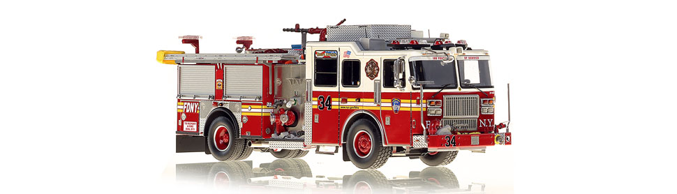 Learn more about the FDNY Engine 34 scale model