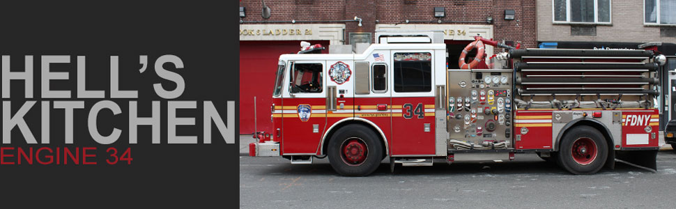FDNY Engine 34 from Hell's Kitchen in Manhattan