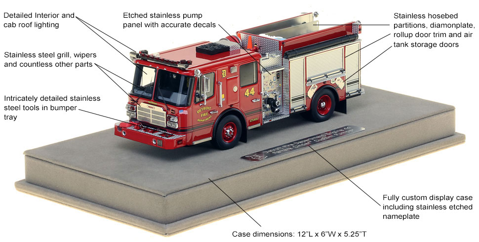 Specs and features of Detroit Engine 44