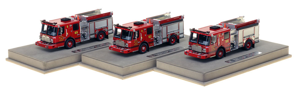 Click to see all 5 new Detroit Ferrara Pumper scale models