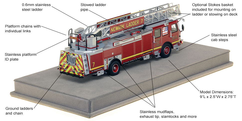 Learn more about Newark Fire Department Ladder 7