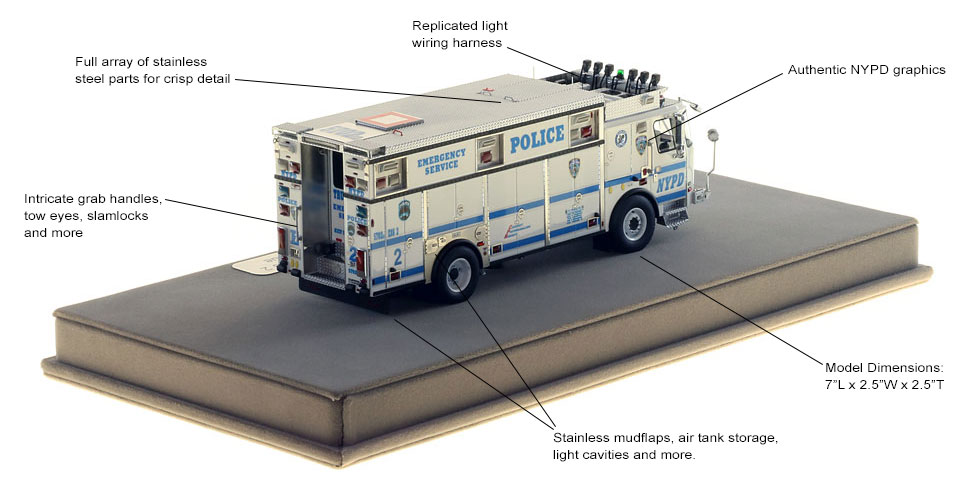 Specs and Features of NYPD ESS 2