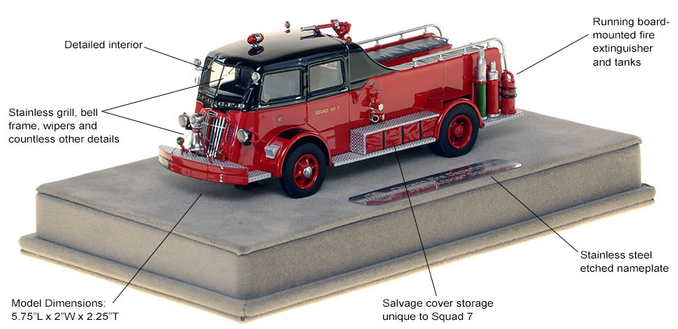 Features and specs of Chicago Autocar Squad 7