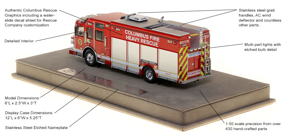 Columbus Heavy Rescue specs