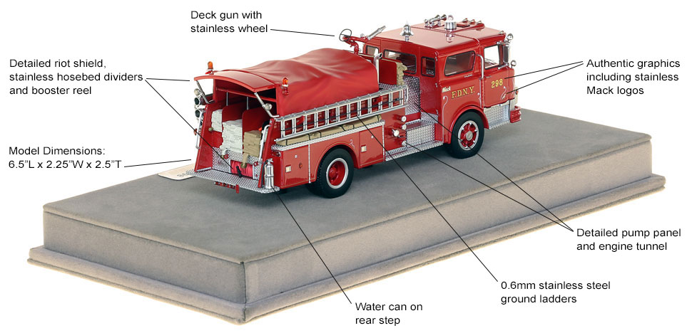 Specs and features of FDNY Engine 298 from Queens