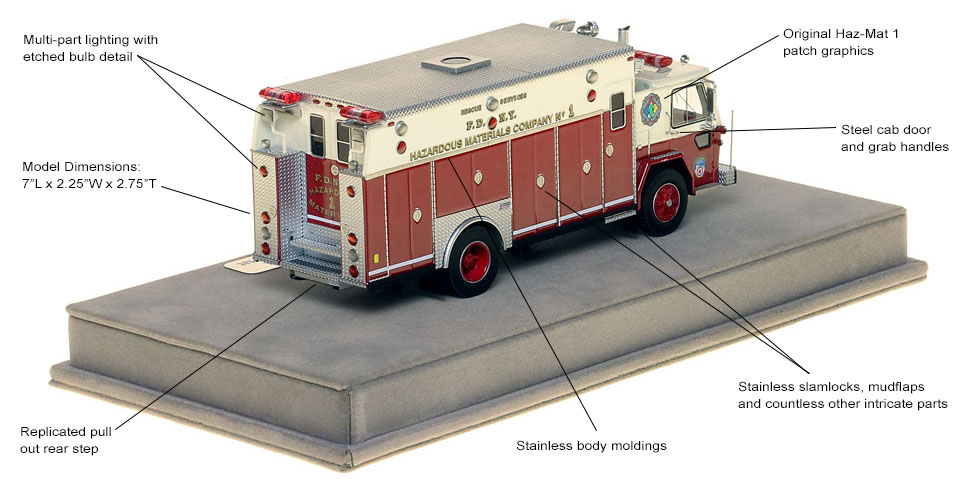 Specs and Features of FDNY's 1983 Haz-Mat 1