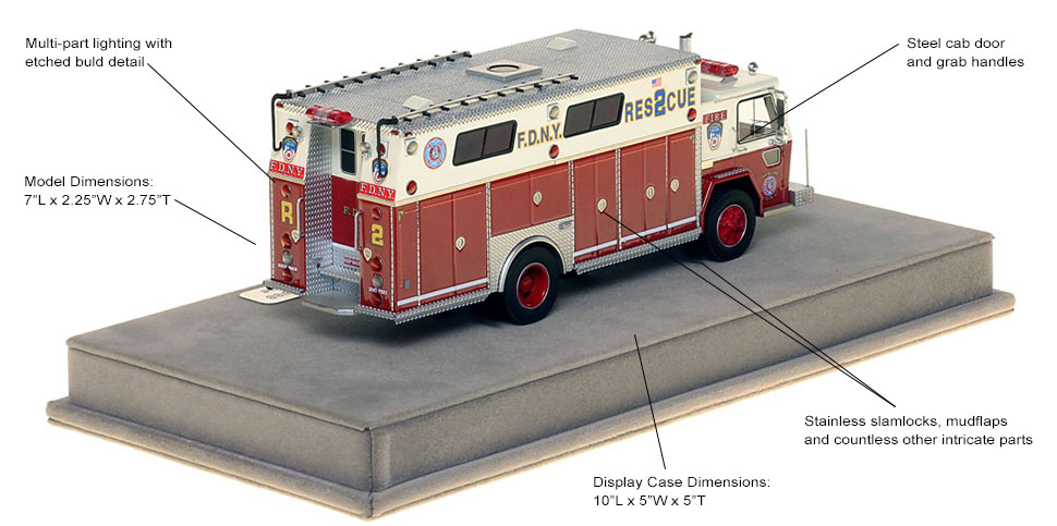 Specs and Features of Brooklyn's 1982 Rescue 2