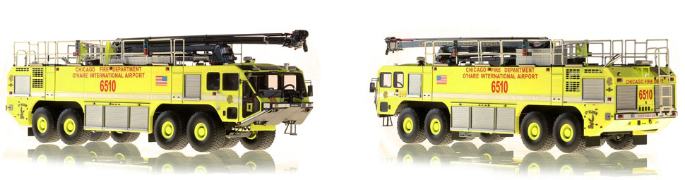 Chicago O'Hare 8x8 Striker ARFF 6510 scale model