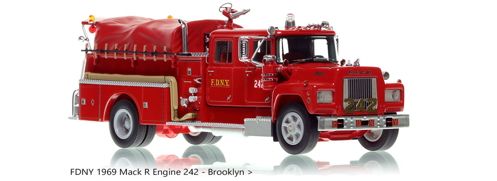 See Brooklyn's 1969 Mack R Engine 242