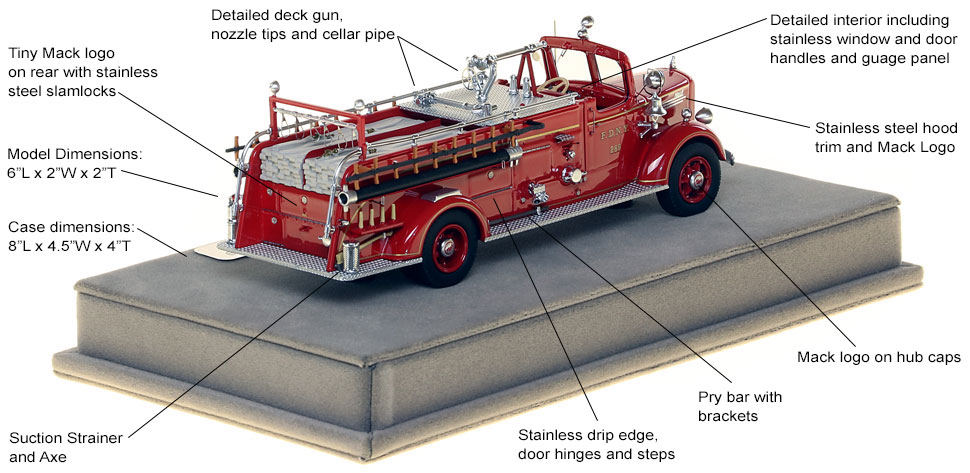 Specs and features of FDNY Engine 203
