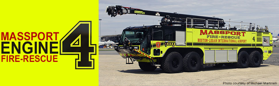 New Release: Massport Fire-Rescue Engines 3 and 4 serving Boston-Logan
