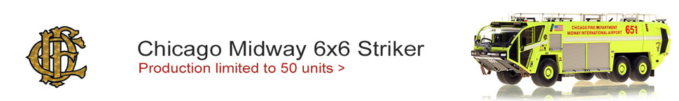 Learn more about Chicago's Midway Oshkosh Striker scale model