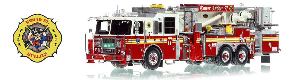 See Staten Island's Tower Ladder 77 scale model!