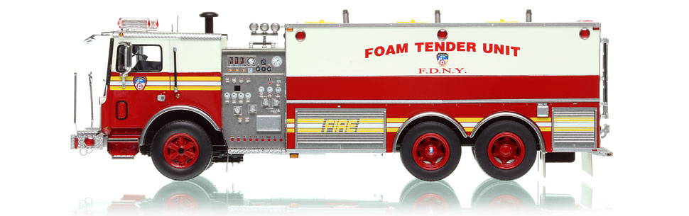 Learn more about FDNY's 1992 Foam Tender scale model