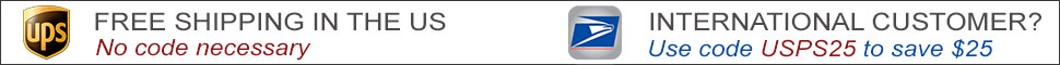 Always free shipping in the US. Always free shipping in the US.
